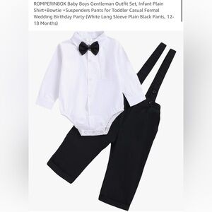 NWT 12-18 mo suit set